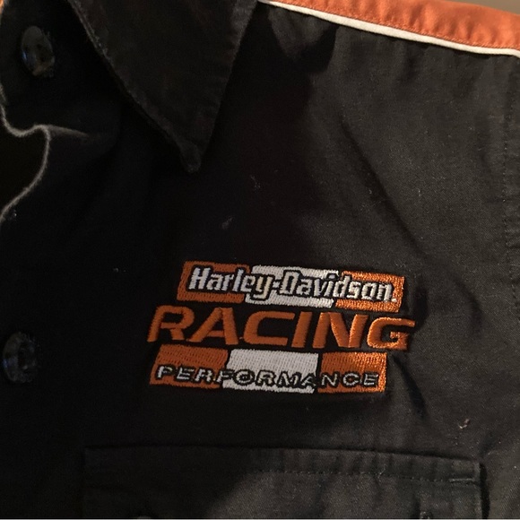 Harley Davidson Racing Ladies Shirt - Picture 4 of 6